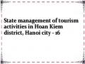 State management of tourism activities in Hoan Kiem district, Hanoi city - 16