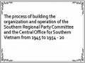 The process of building the organization and operation of the Southern Regional Party Committee and the Central Office for Southern Vietnam from 1945 to 1954 - 20