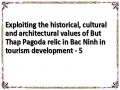 Exploiting the historical, cultural and architectural values ​​of But Thap Pagoda relic in Bac Ninh in tourism development - 5