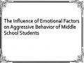 The Influence of Emotional Factors on Aggressive Behavior of Middle School Students