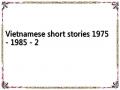 Vietnamese short stories 1975 - 1985 - 2