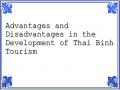 Advantages and Disadvantages in the Development of Thai Binh Tourism