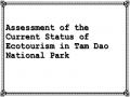 Assessment of the Current Status of Ecotourism in Tam Dao National Park