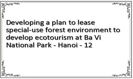 Developing a plan to lease special-use forest environment to develop ecotourism at Ba Vi National Park - Hanoi - 12