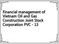 Financial management of Vietnam Oil and Gas Construction Joint Stock Corporation PVC - 13
