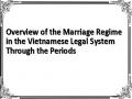 Overview of the Marriage Regime in the Vietnamese Legal System Through the Periods