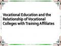 Vocational Education and the Relationship of Vocational Colleges with Training Affiliates