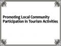 Promoting Local Community Participation in Tourism Activities