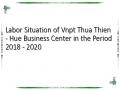 Labor Situation of Vnpt Thua Thien - Hue Business Center in the Period 2018 - 2020