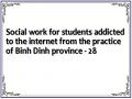 Social work for students addicted to the internet from the practice of Binh Dinh province - 28