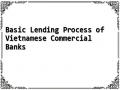 Basic Lending Process of Vietnamese Commercial Banks