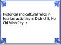 Historical and cultural relics in tourism activities in District 8, Ho Chi Minh City - 1
