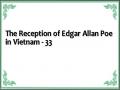 The Reception of Edgar Allan Poe in Vietnam - 33