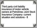 Third party civil liability insurance of motor vehicle owners at Petrolimex Joint Stock Insurance Company: current situation and solutions - 8