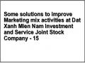 Some solutions to improve Marketing mix activities at Dat Xanh Mien Nam Investment and Service Joint Stock Company - 15