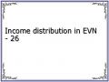 Income distribution in EVN - 26