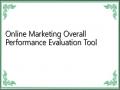 Online Marketing Overall Performance Evaluation Tool