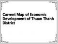 Current Map of Economic Development of Thuan Thanh District