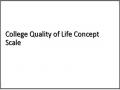 College Quality of Life Concept Scale