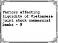Factors affecting liquidity of Vietnamese joint stock commercial banks - 9