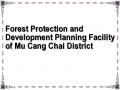 Forest Protection and Development Planning Facility of Mu Cang Chai District