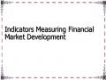 Indicators Measuring Financial Market Development