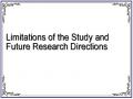 Limitations of the Study and Future Research Directions