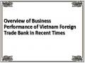 Overview of Business Performance of Vietnam Foreign Trade Bank in Recent Times