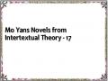 Mo Yans Novels from Intertextual Theory - 17