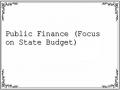 Public Finance (Focus on State Budget)