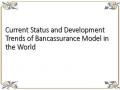 Current Status and Development Trends of Bancassurance Model in the World
