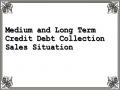 Medium and Long Term Credit Debt Collection Sales Situation
