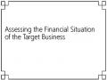 Assessing the Financial Situation of the Target Business