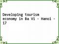 Developing tourism economy in Ba Vi - Hanoi - 17