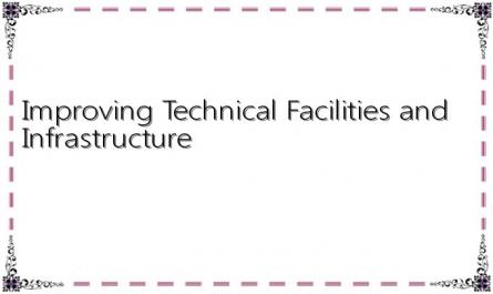 Improving Technical Facilities and Infrastructure