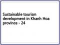 Sustainable tourism development in Khanh Hoa province - 24