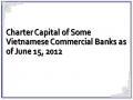 Charter Capital of Some Vietnamese Commercial Banks as of June 15, 2012