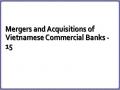 Mergers and Acquisitions of Vietnamese Commercial Banks - 15