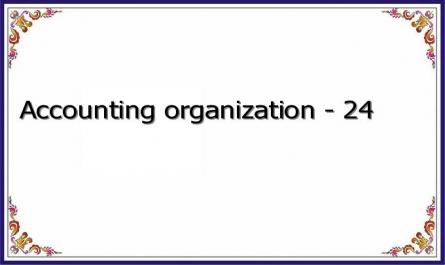 Accounting organization - 24