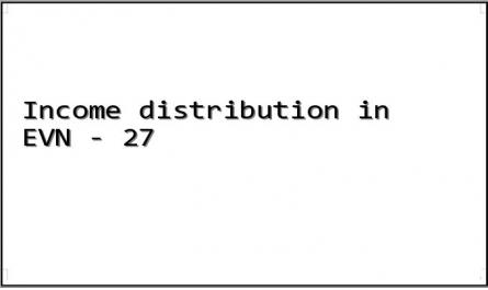Income distribution in EVN - 27