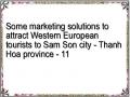 Some marketing solutions to attract Western European tourists to Sam Son city - Thanh Hoa province - 11