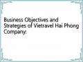 Business Objectives and Strategies of Vietravel Hai Phong Company: