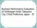 Business Performance Evaluation of Yuhikaigan Hotel, Tateyama City, Chiba Prefecture, Japan - 10