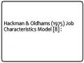 Hackman & Oldhams (1975) Job Characteristics Model [8] :