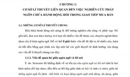 Phát ngôn chứa hành động hỏi trong giao tiếp mua bán bằng tiếng Việt - 3