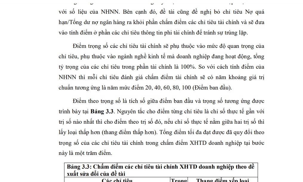 Sau khi phân loại theo quy mô sẽ tiến hành xác định ngành nghề của doanh nghiệp 1