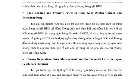 Nghiên cứu sự tác động của giá bất động sản đến tín dụng ngân hàng tại TP.HCM - 4
