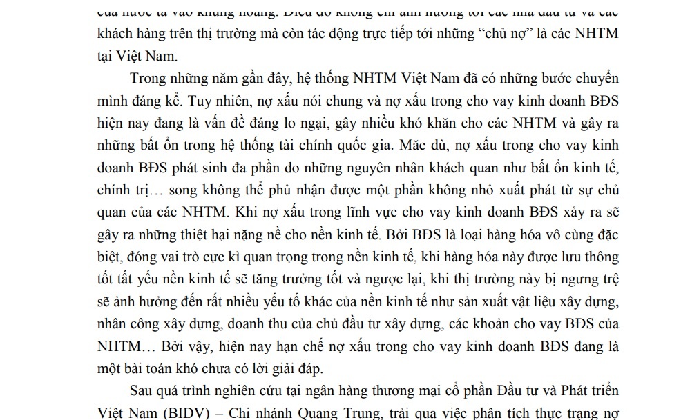 – Bên cạnh đó các doanh nghiệp chủ đầu tư cũng phải chủ động cơ cấu 1