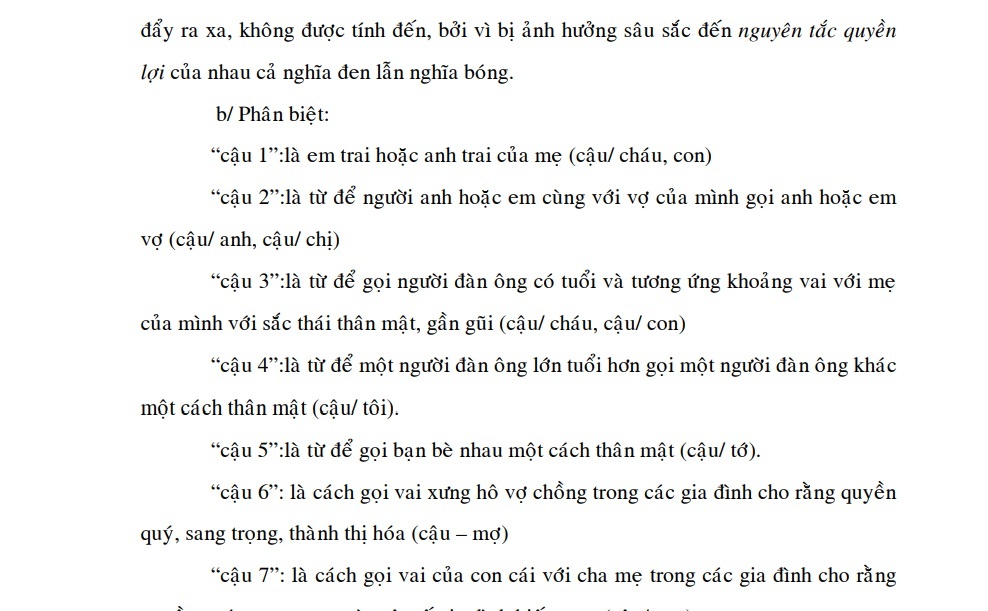 4.4.4.4. Considering the words “uncle”-“uncle”-“aunt” The words “uncle” 1