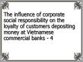 Actual Situation Of Deposit Mobilization Activities Of Vietnamese Commercial Banks In The City. Ho Chi Minh